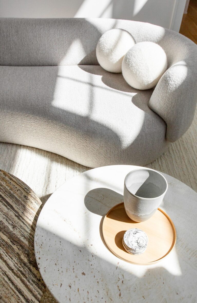 elevating spaces couch and coffee table