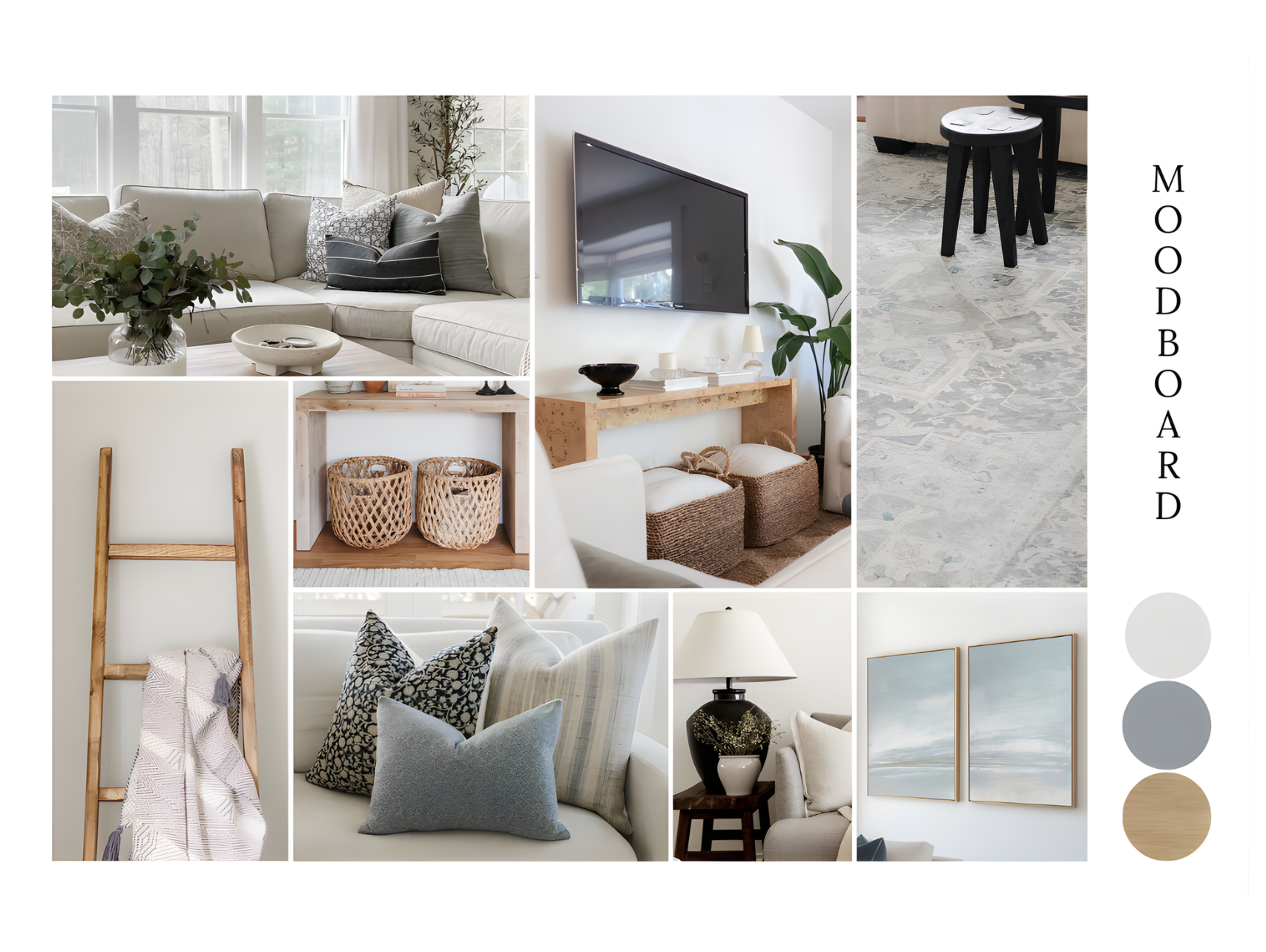 elevating spaces online moodboard