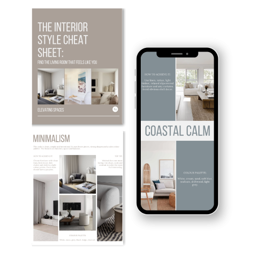 interior style cheat sheet